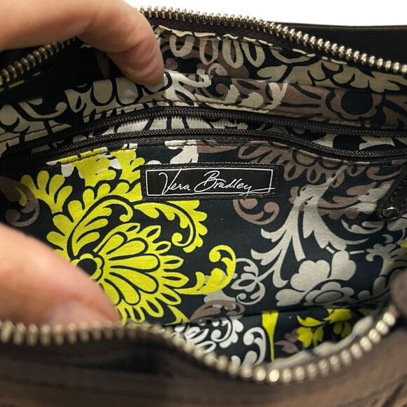 Vera Bradley Everyday Quilted Espresso Shoulder Bag - Picture 9 of 10